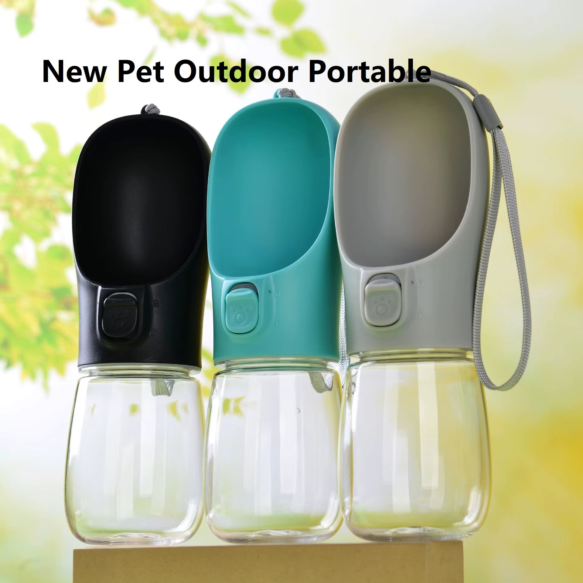 Pup Hydration On-the-Go Bottle Portable Dog Water Bottle for Small - Large Dogs 